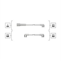 ZüNdleitungssatz Magneti Marelli 941319170088 FüR Samara 2113 2109 2108 Lada