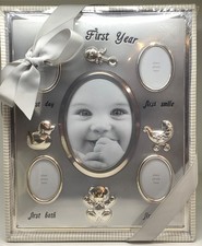 Macy&rsquo;s "First Year" Baby Picture Frame By First Impressions  11&rdquo; x 9&rdquo;  2014