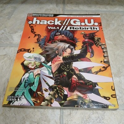 .Hack G.U. Vol.1 Rebirth Bradygames Official Strategy Game Guide PS2 Nice