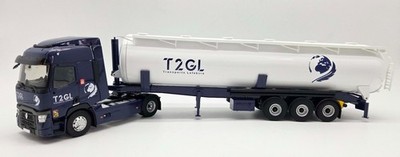 ELIGOR - 2021 Renault T 4x2 mit 3-achsigem T2GL-Tankauflieger - 1/43 - ELI118565