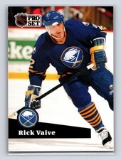 1991-92 Pro Set - Rick Vaive #26 Buffalo Sabres Hockey Card
