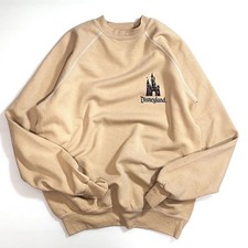 70s Disney Disneyland Vintage Sweatshirt, Large, Size 42-44, Cinderella Castle,