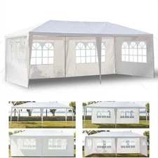 Outdoor 10'x20'Canopy Party Wedding Tent Gazebo Pavilion Cater Events
