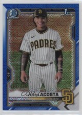 2021 Bowman Chrome Prospects Mega Box Blue Mojo Refractor Victor Acosta 0zg4