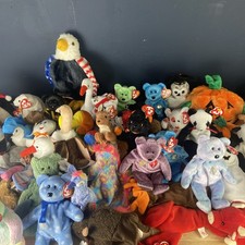 Vintage Ty Beanie Baby Lot Of 60