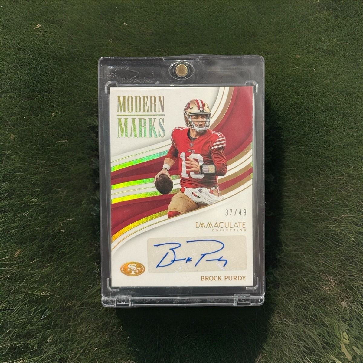 2023 Immaculate Collection NFL SF 49ers Brock Purdy Modern Marks