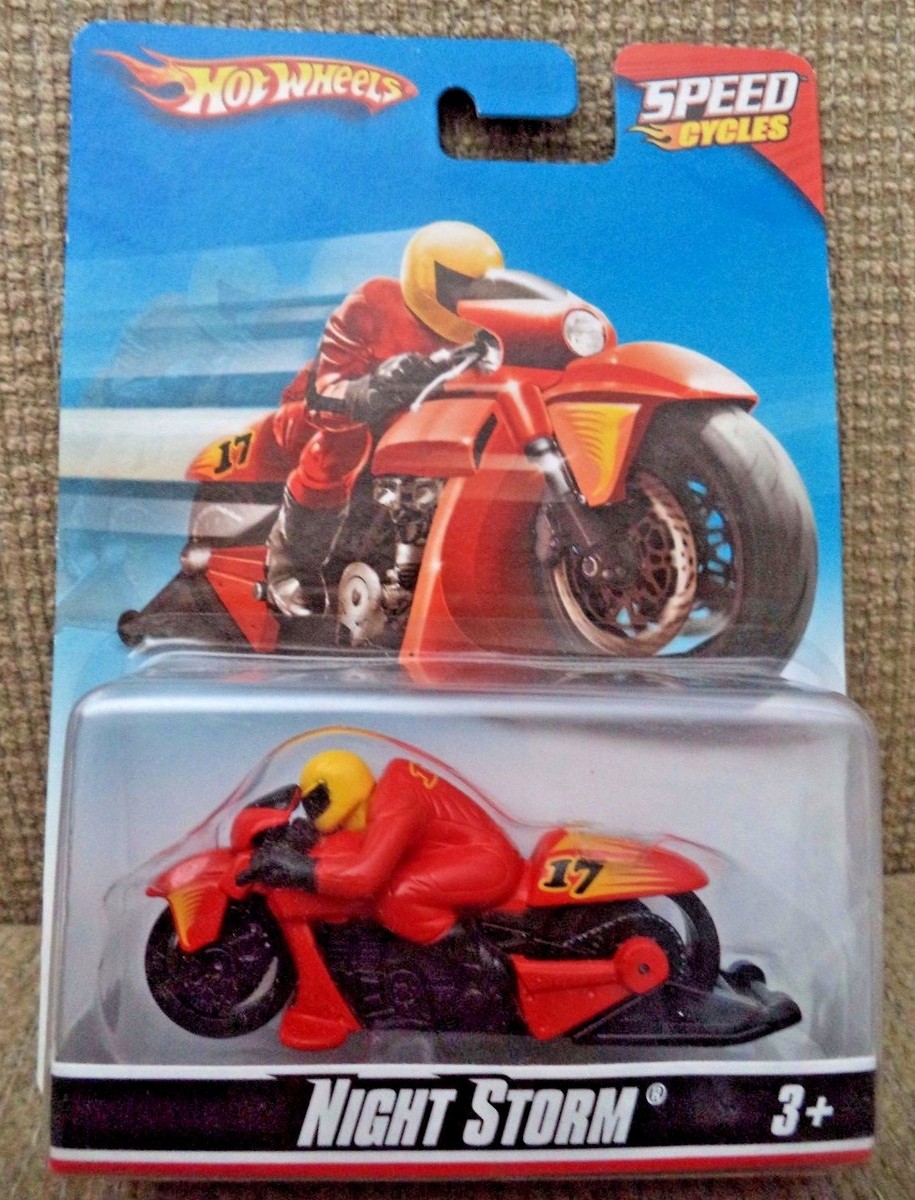 HOT WHEELS SPEED CYCLES NIGHT STORM R7846 *NEW* | eBay