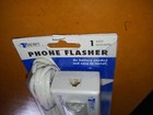 Telephone Strobe Light Ringer Phone Flasher Bright LED Home Hearing Impaired  — photo 3
