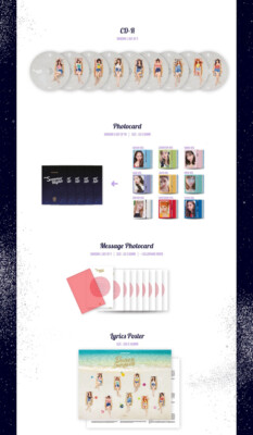 TWICE SUMMER NIGHTS Special Album CD+POSTER+PhotoBook+8Card+Lyrics
