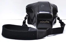 MINOLTA  SRT 101  SLR 35MM  Film Camera   55mm F1.17 ROKKOR-X Lens  Case & Strap