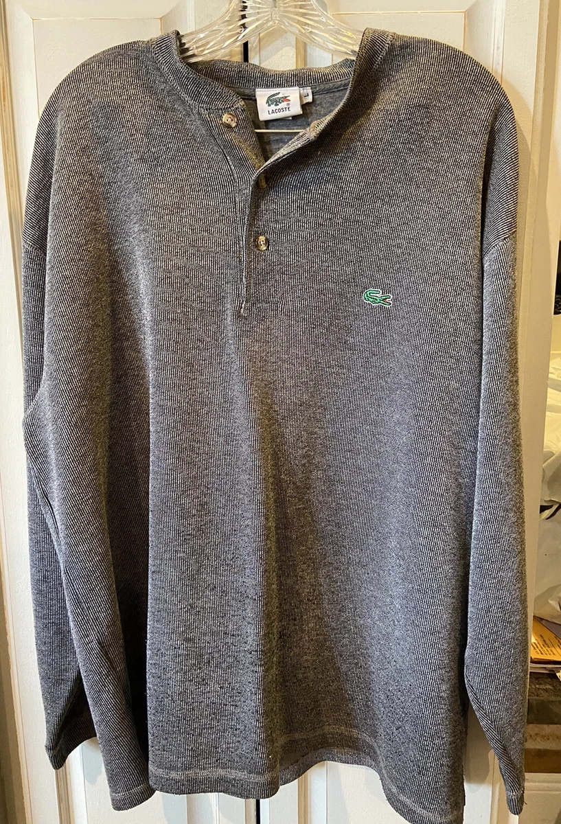 Lacoste henley 2025 long sleeve