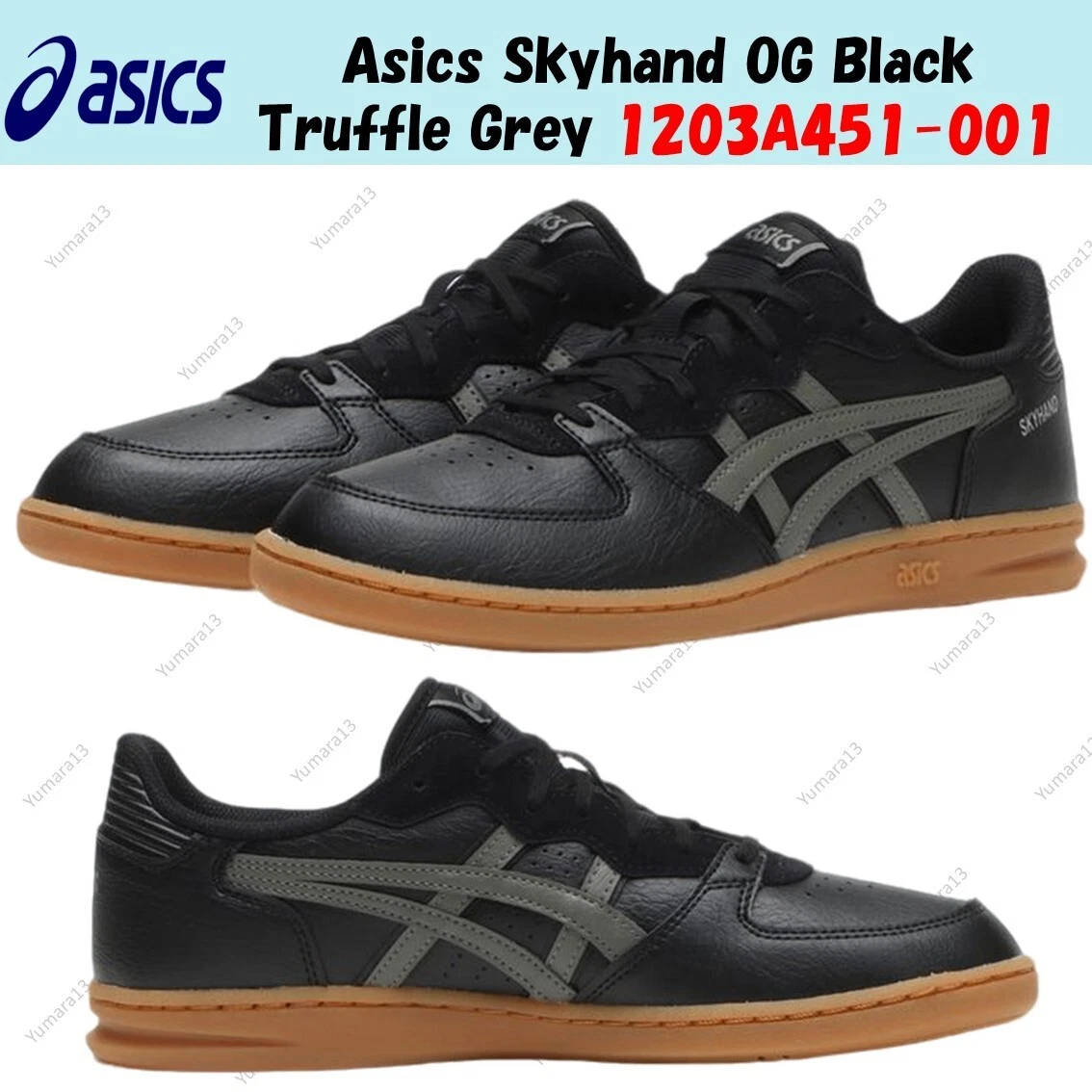 Asics Skyhand OG Black Truffle Grey 1203A451 001 taglia uomo