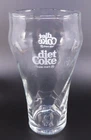 Vintage Diet Coke Glass Swirl Coca Cola Enjoy Diet Coke Drinking Glass 6.5"