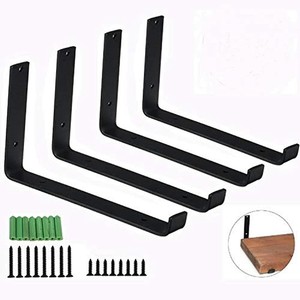open brackets shelf duty heavy shelving floating corner inch pack