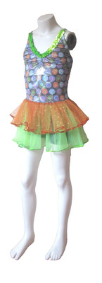 Professionally Made Child Size 10 - Jazz Tap Dance Costume