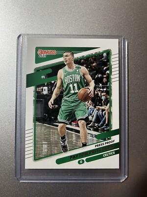 Payton Pritchard Boston Celtics Panini Donruss NBA 21-22 PRESS PROOF SP
