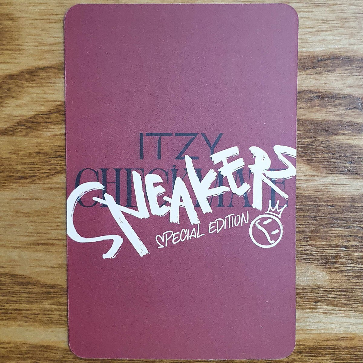 Chaeryeong Ryujin Unit Official Photocard Itzy Checkmate Special