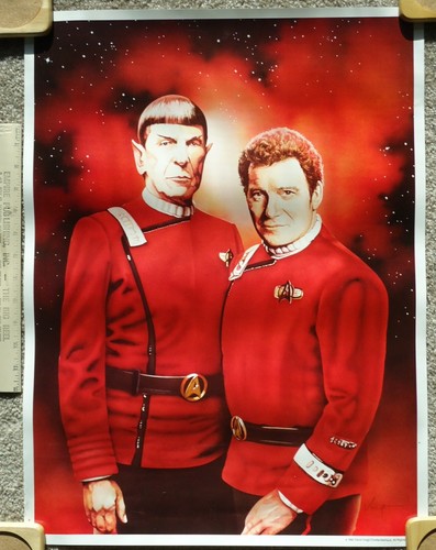 Star Trek Movie Kirk & Spock Poster 1992 18X24 | eBay