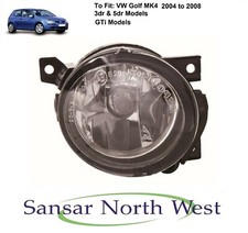For VW Volkswagen Golf MK5 GTI Drivers Side Front Fog Lamp Spot Light O/S RIGHT