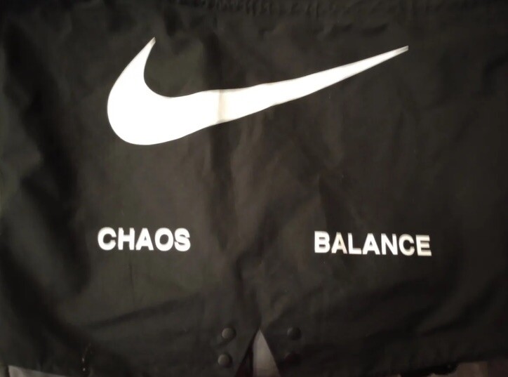 NIKE x Undercover Chaos Balance Black Fishtail Parka w/ 2-in NIKE x Undercover Chaos Balance Black Fishtail Parka w/ 2-in