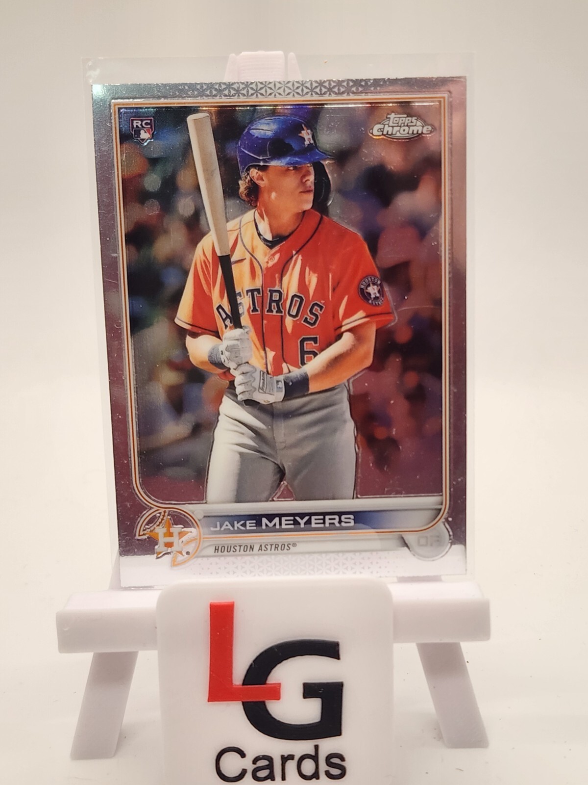 2022 Topps Chrome Base #114 Jake Meyers - Houston Astros
