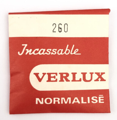 Neuf 1 Verre Verlux Normalise ( Glass ) Plexi Montre @ 280 De Diametre