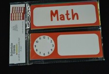 Daily Schedule Pocket Chart  Class Schedule with 25 Cards