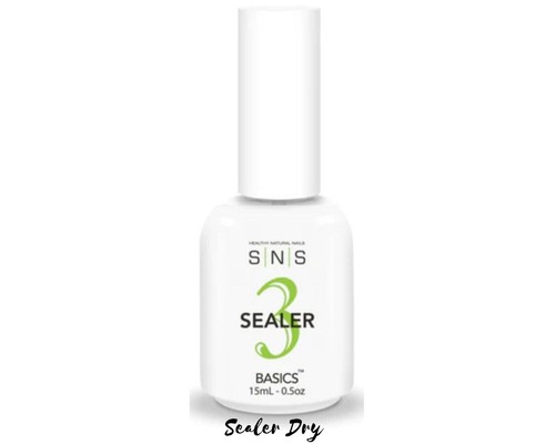 SNS Basics Bases&Sealers - 3. Sealer Dry 0.5 oz - 第 1/2 張圖片