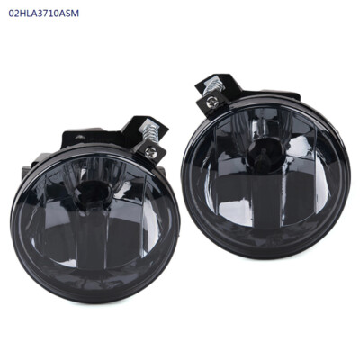 Fit For 2001-03 Dodge Durango 2001-04 Dakota Pair Fog Light Lamp Smoke lens