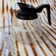 Bloomfield Commercial Regular Coffee Glass Carafe Pot Decanter w/ Black Handle