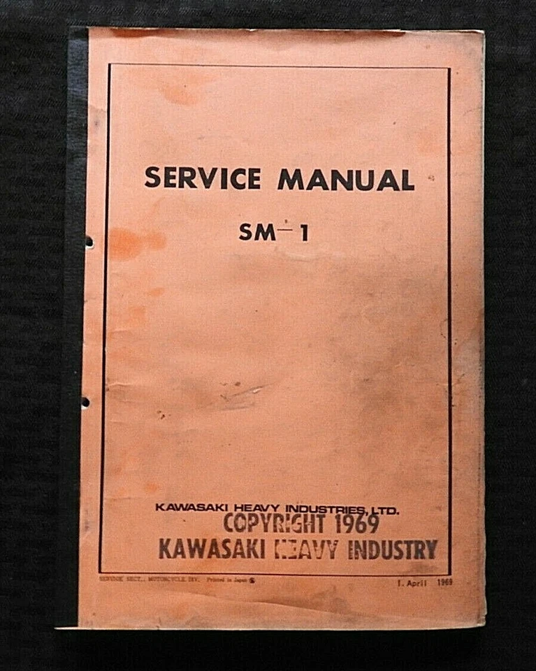 川崎 M50 G4TR G1L G1M GA2 G3TR C1D C2SS B1L F2 F3 F4 F21M 摩托车手册 — 第 2/4 张图片