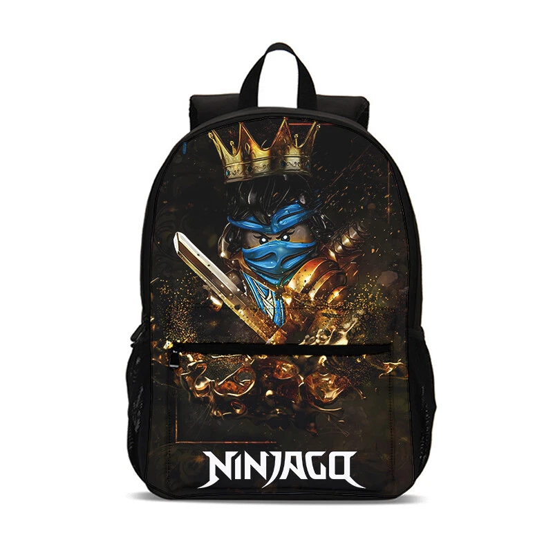 Ninjago King Jay Cartoon Students Backpack, School Bag, Back To School Gift