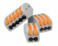 Reusable Spring Electric Terminal Block Cable Wire Connector Clamp 2 /3/ 5 Way 