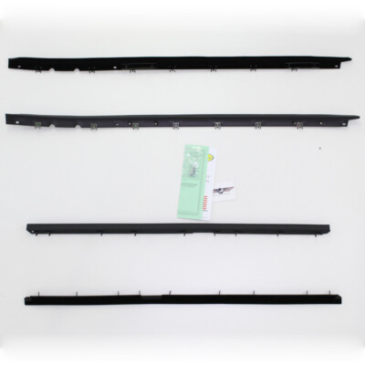 90 91 - 95 Chevy Corvette C4 Feltkit Weatherstrip Fensterschachtleisten Dichtung
