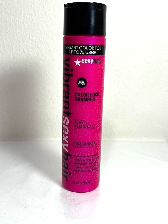 Champú y acondicionador vibrante sexy Hair Color Lock 10,1 oz aceite de rosa y almendras DUO Foto 2 de 4