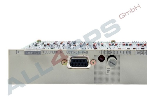 TELEPERM M, ANALOG EINGABE 8 FACH, 6DS1701-8AB NEU - Picture 3 of 3