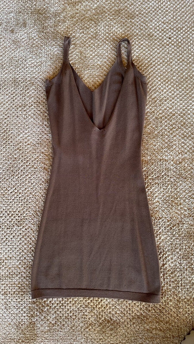 Dress , Brown, Size 36- Fendi