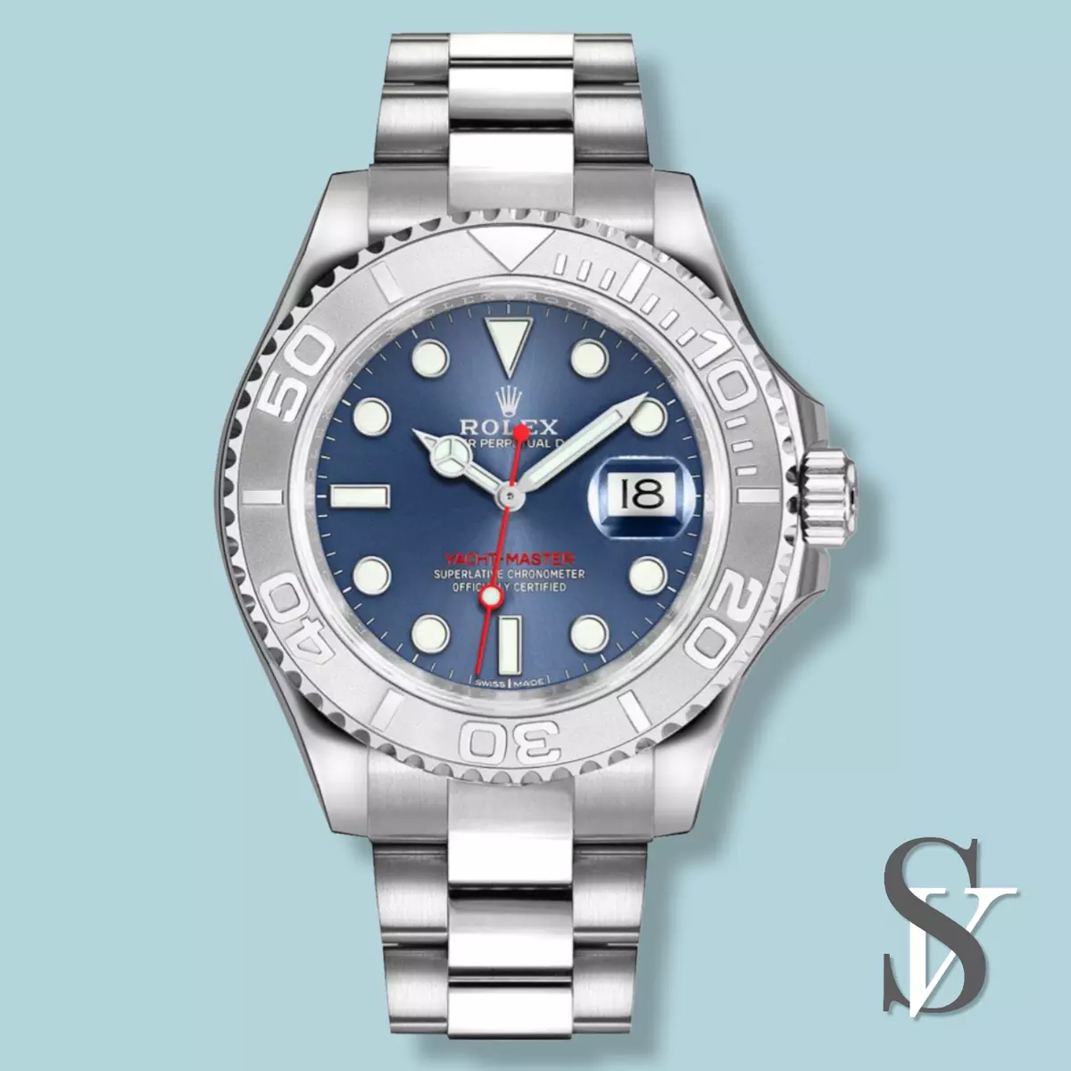 Rolex Yacht-Master 40MM Blue Dial Watch 116622