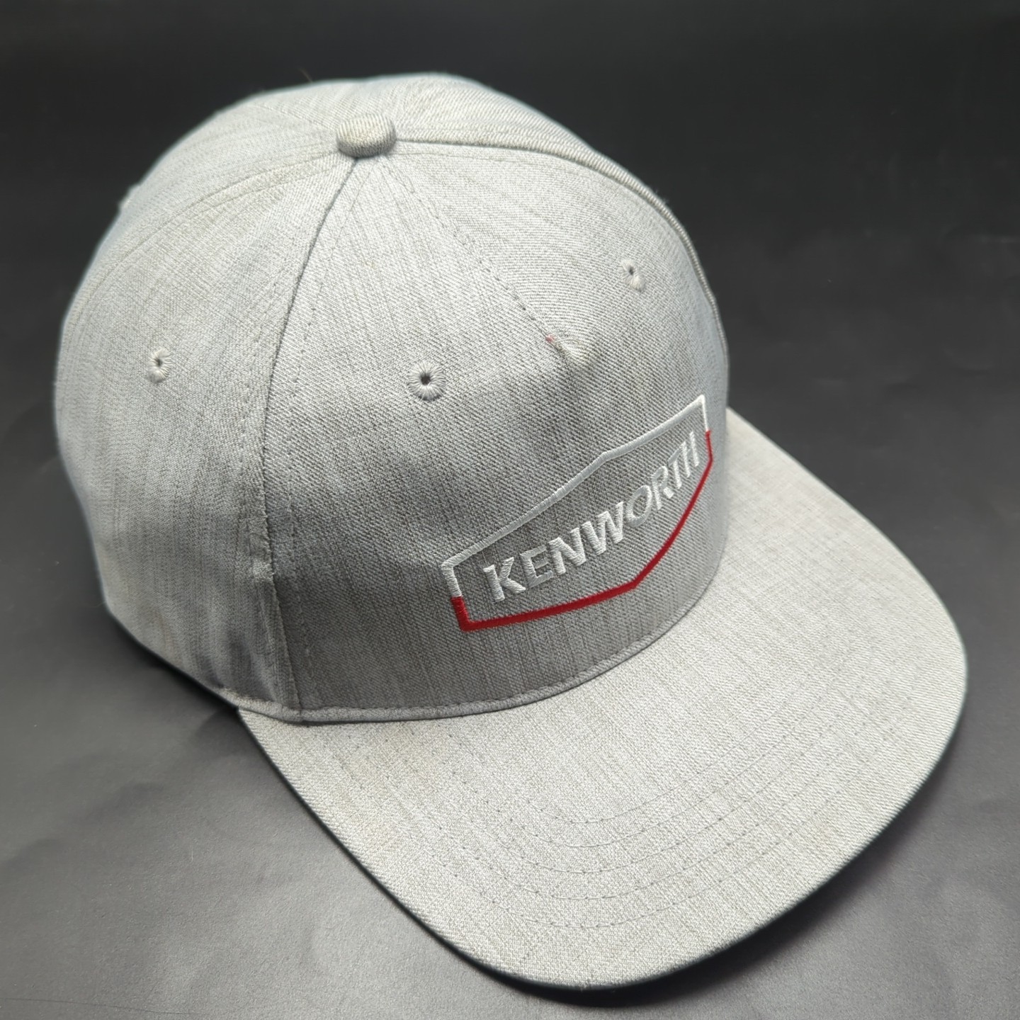 Kenworth hat licensed gray adjustable snapback cap - image 1