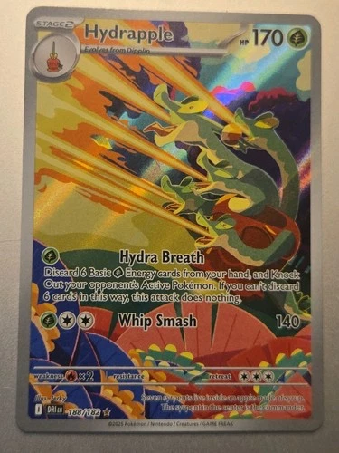 Pokémon TCG: HYDRAPPLE 188/182 Destined Rivals  Illustration Rare