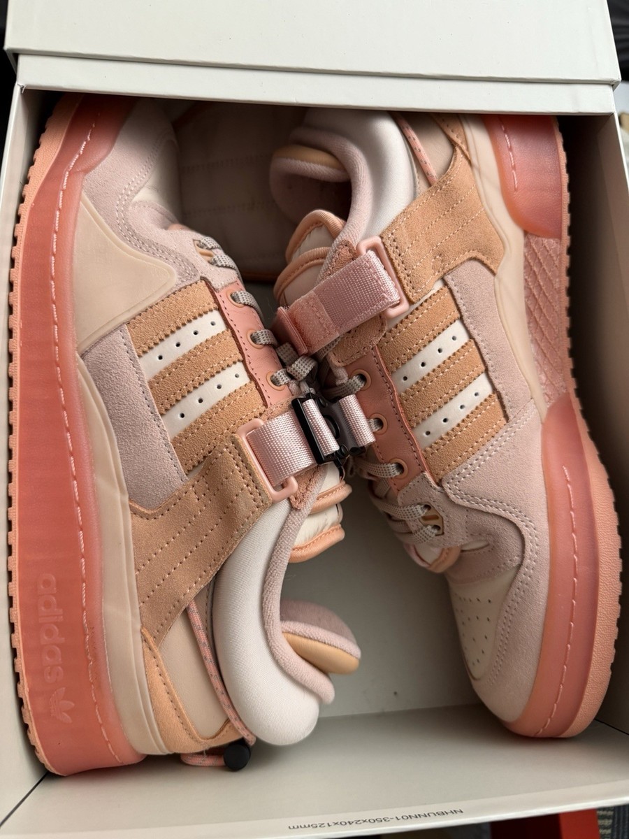 ⭐️SHIPS TODAY⭐️ Bad Bunny adidas Forum Buckle Low Pink Easter