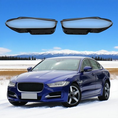 Headlight Lens Cover For Jaguar XE 2016-2019, Headlamp Lens Cover Left and Right