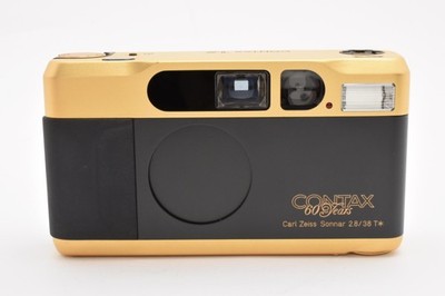 CONTAX T2 60th モデル Unused] Contax T2 60th Anniversary Gold & Black Film Camera