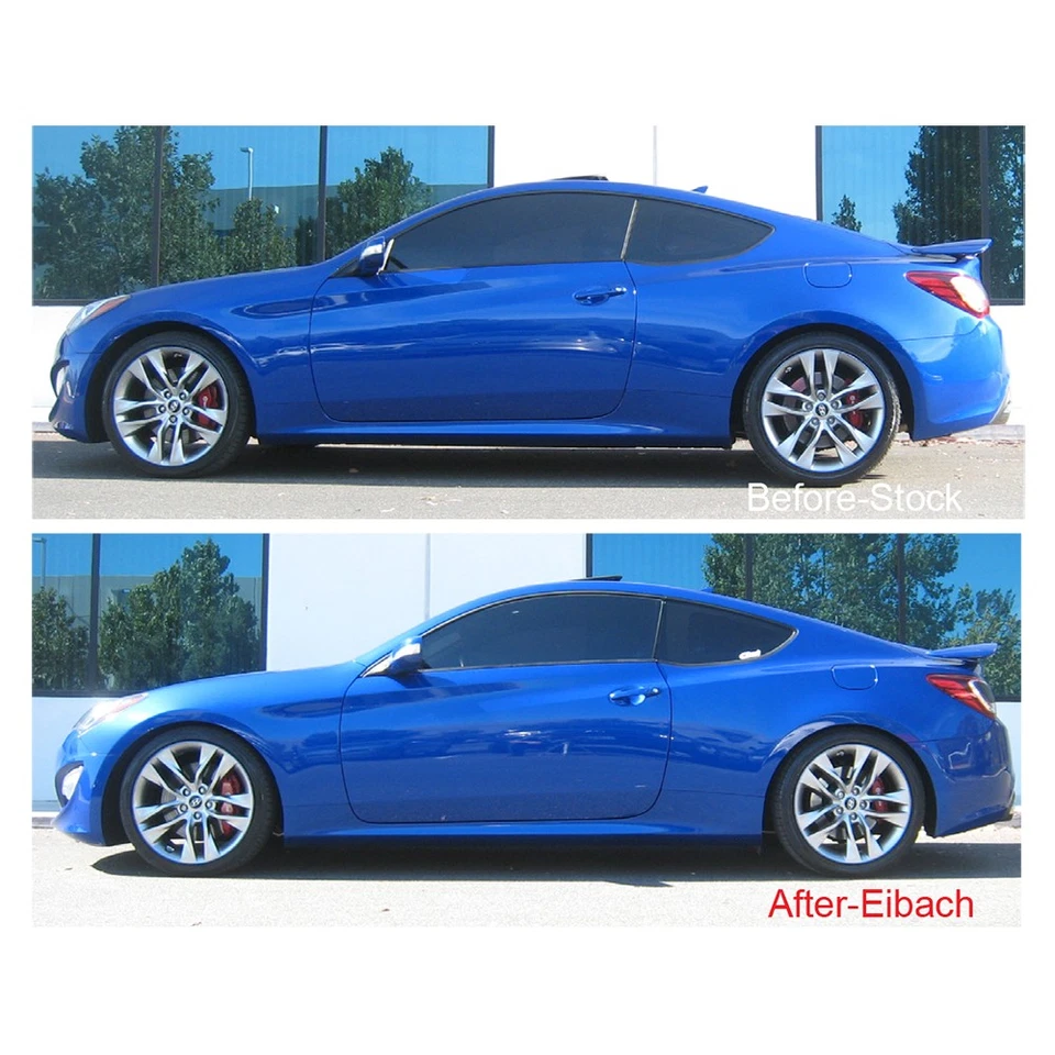 Комплект передних и задних понижающих пружин Eibach 4.4442 SPORTLINE для 09–16 Genesis Coupe - Изображение 2 из 4