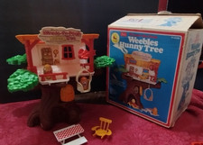 Vintage Winnie the Pooh Weebles Hunny Tree with Box Sears 1974