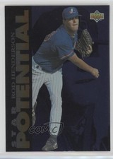 1994 Upper Deck Minor League Baseball Star Potential Rod Henderson #267 0a2