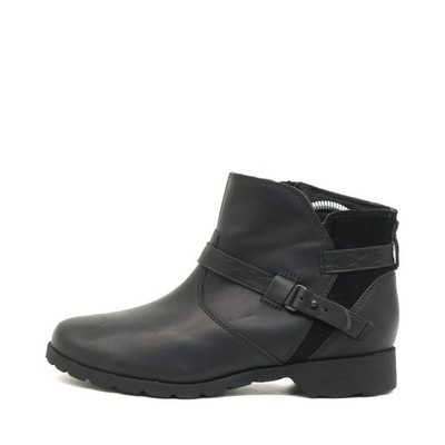 Teva Damen F19116G Stiefeletten Schwarz Leder Boots Stiefelette EU 38