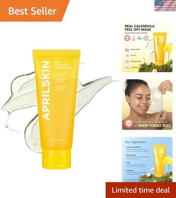 Exfoliating Peel Off Mask with Calendula & PHA/BHA - Perfect for All Skin