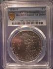 1884-S Morgan Silver Dollar $1 PCGS XF w/ Gold Shield-Detail Graded 12/2025