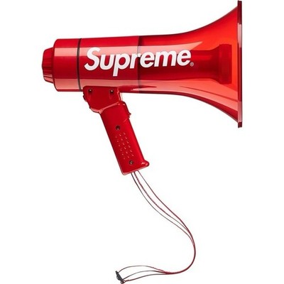 Supreme  Pyle  Waterproof Megaphone Style: Red